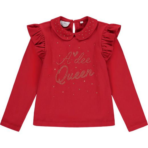 Picture of A Dee Girls 'Caitlyn' Red Crown Skirt Set