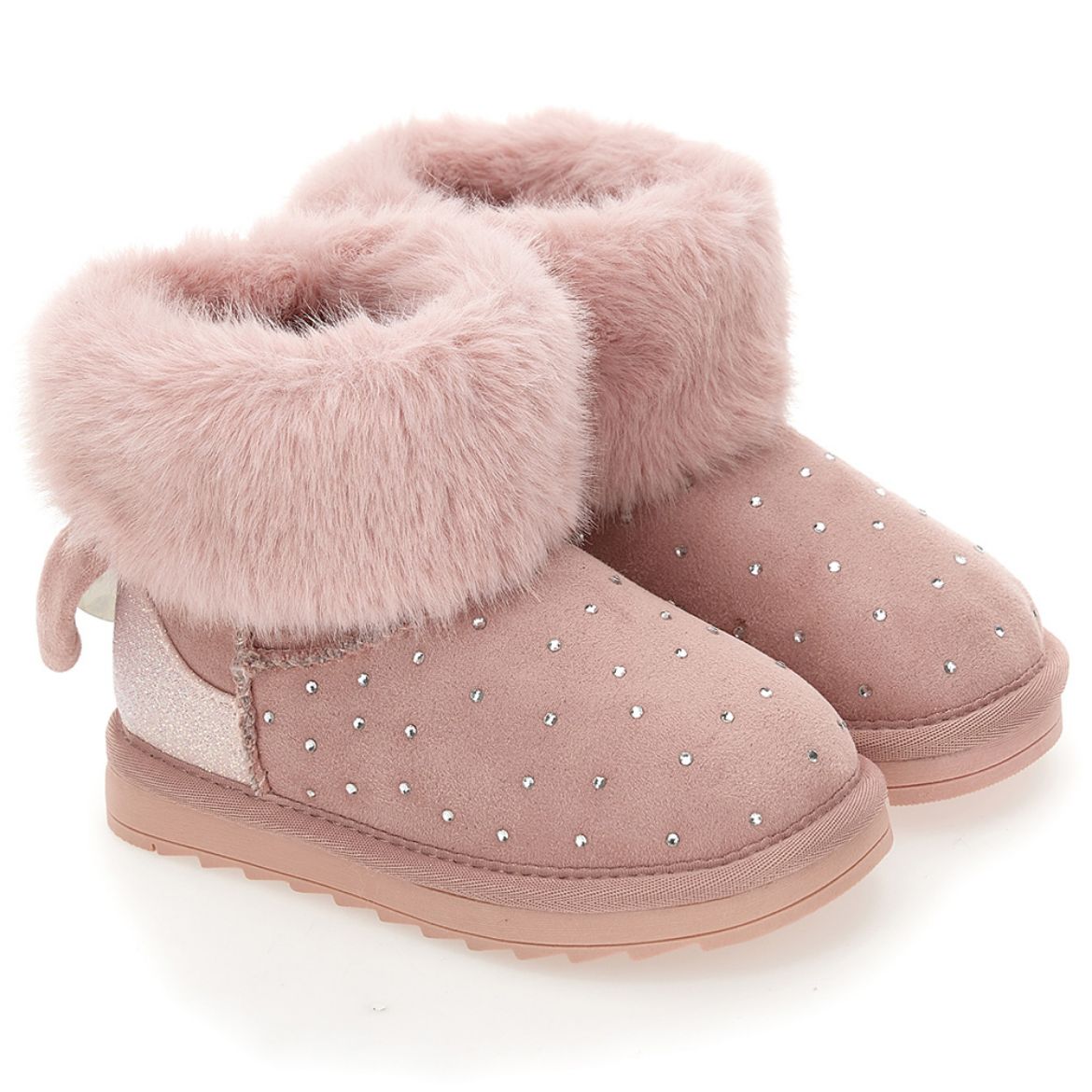 Picture of Monnalisa Pink Fur Boot