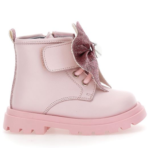 Picture of Monnalisa Baby Pink Bow Boots