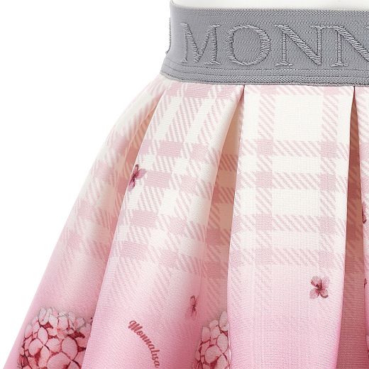 Picture of Monnalisa Baby Pink Top & Skirt Set