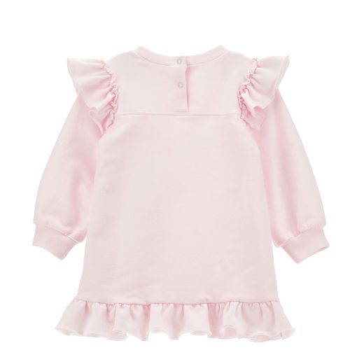 Picture of Monnalisa Baby Pink Flower Dress