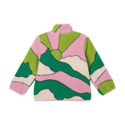 Picture of Stella Mc Cartney Green & Pink Fleece