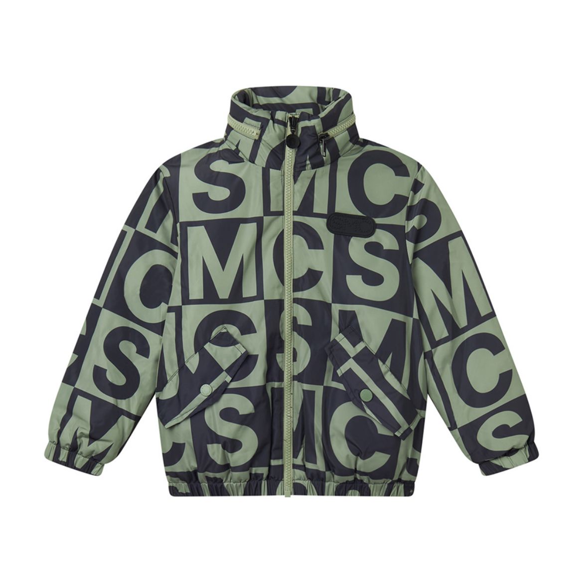 Picture of Stella Mc Cartney Black & Green Coat