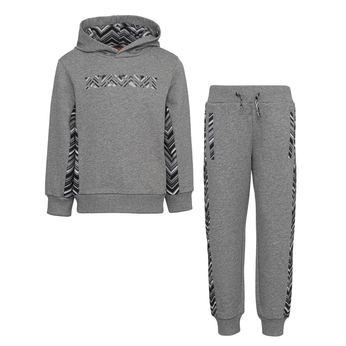 Picture of Missoni Boys Grey Hooded Tracksuit