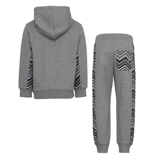 Picture of Missoni Boys Grey Hooded Tracksuit