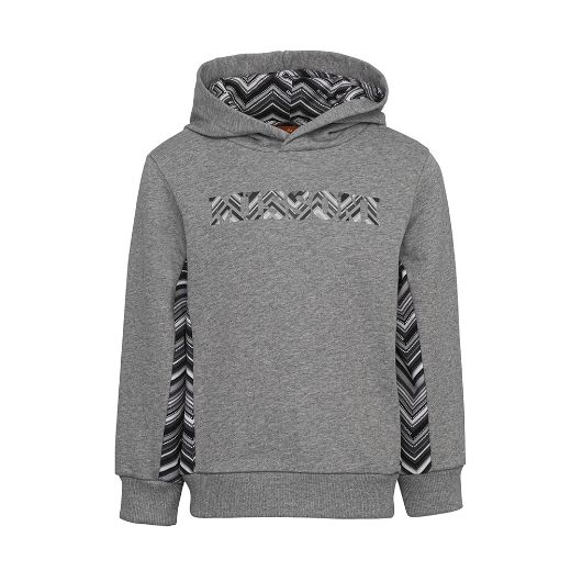 Picture of Missoni Boys Grey Hooded Tracksuit