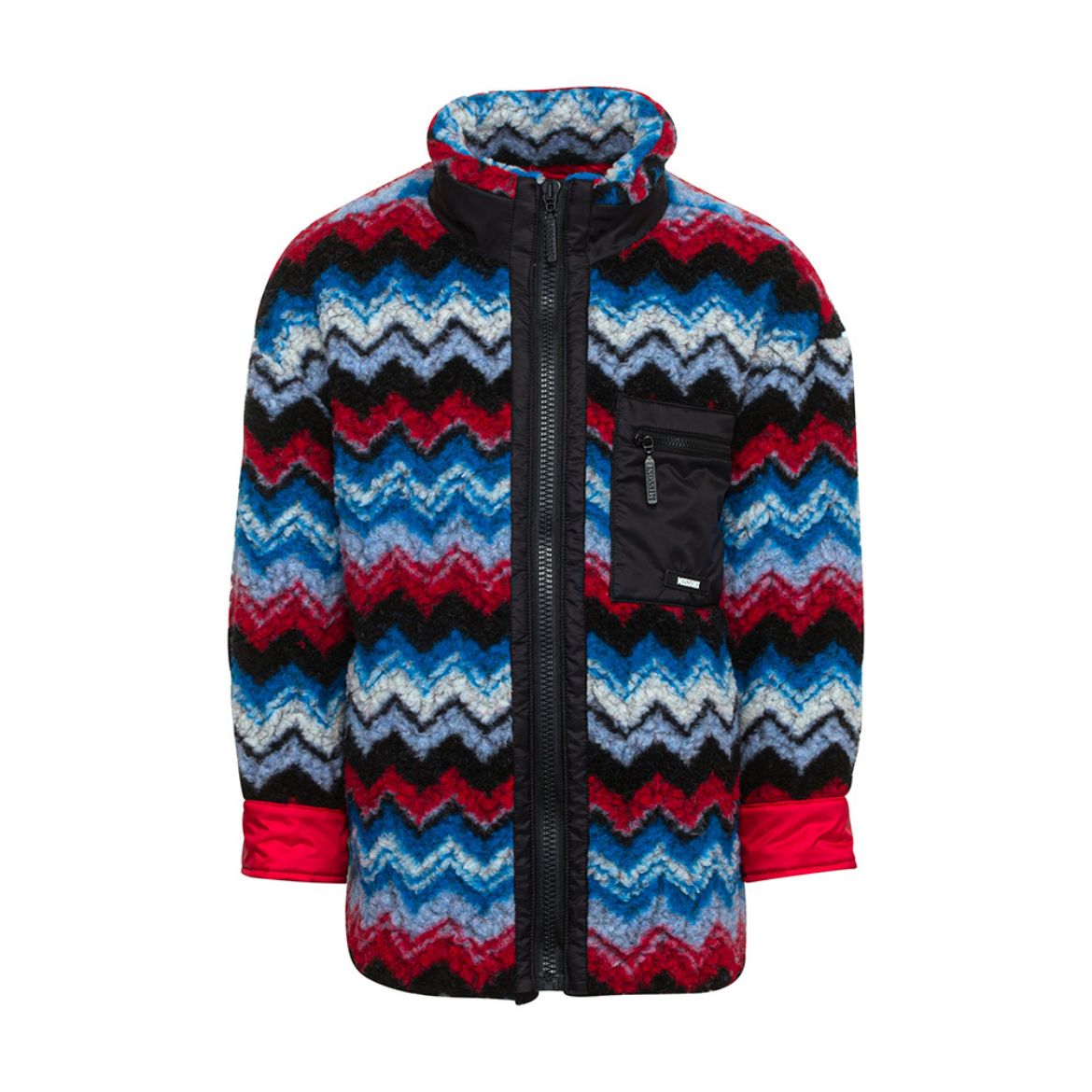 Picture of Missoni Boys Blue & Red Boucle Jacket