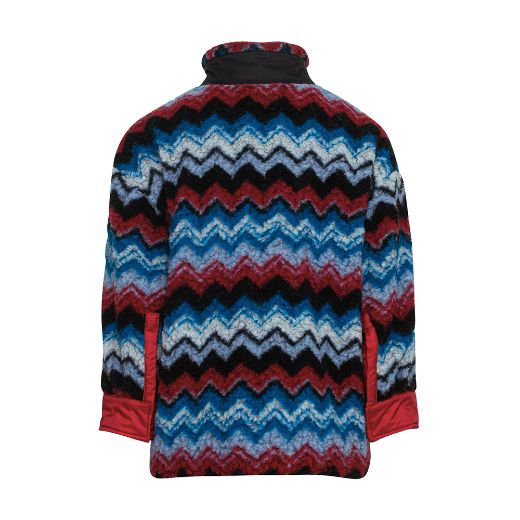 Picture of Missoni Boys Blue & Red Boucle Jacket