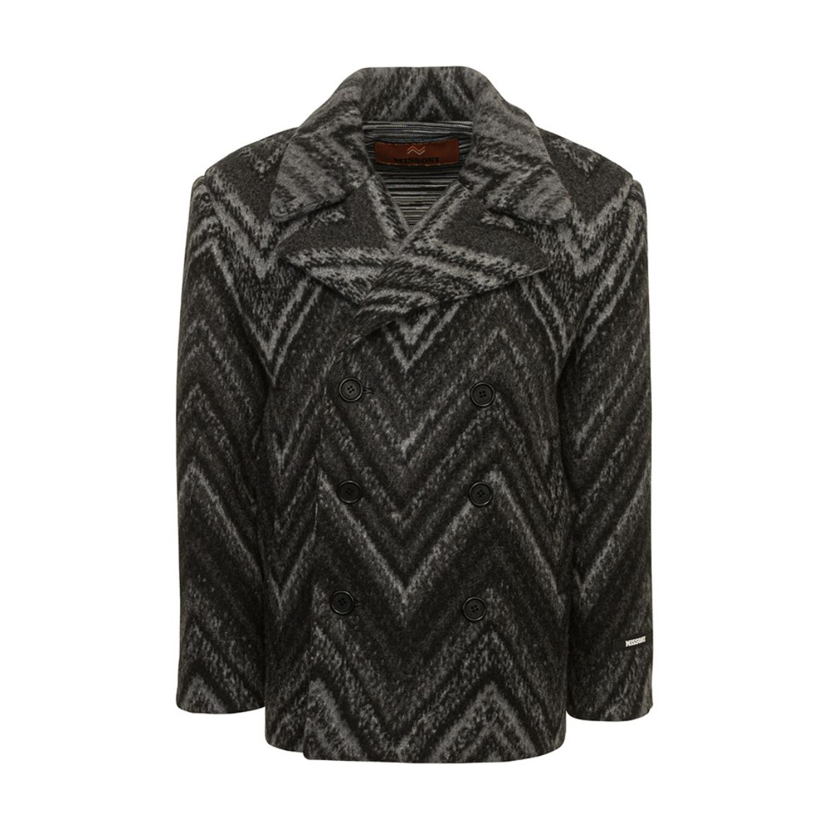 Picture of Missoni Boys Grey Overcoat