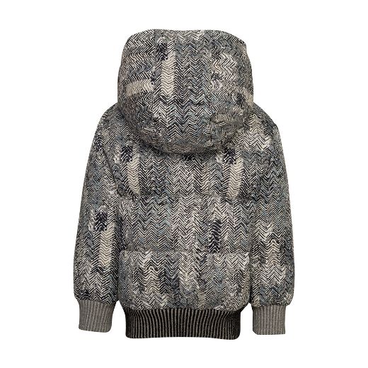 Picture of Missoni Boys Grey Zig Zag Coat