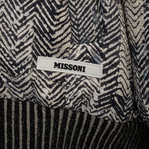 Picture of Missoni Boys Grey Zig Zag Coat