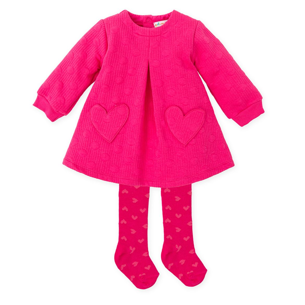 Picture of Agatha Ruiz De La Prada Fushia Pink Dress with Tights