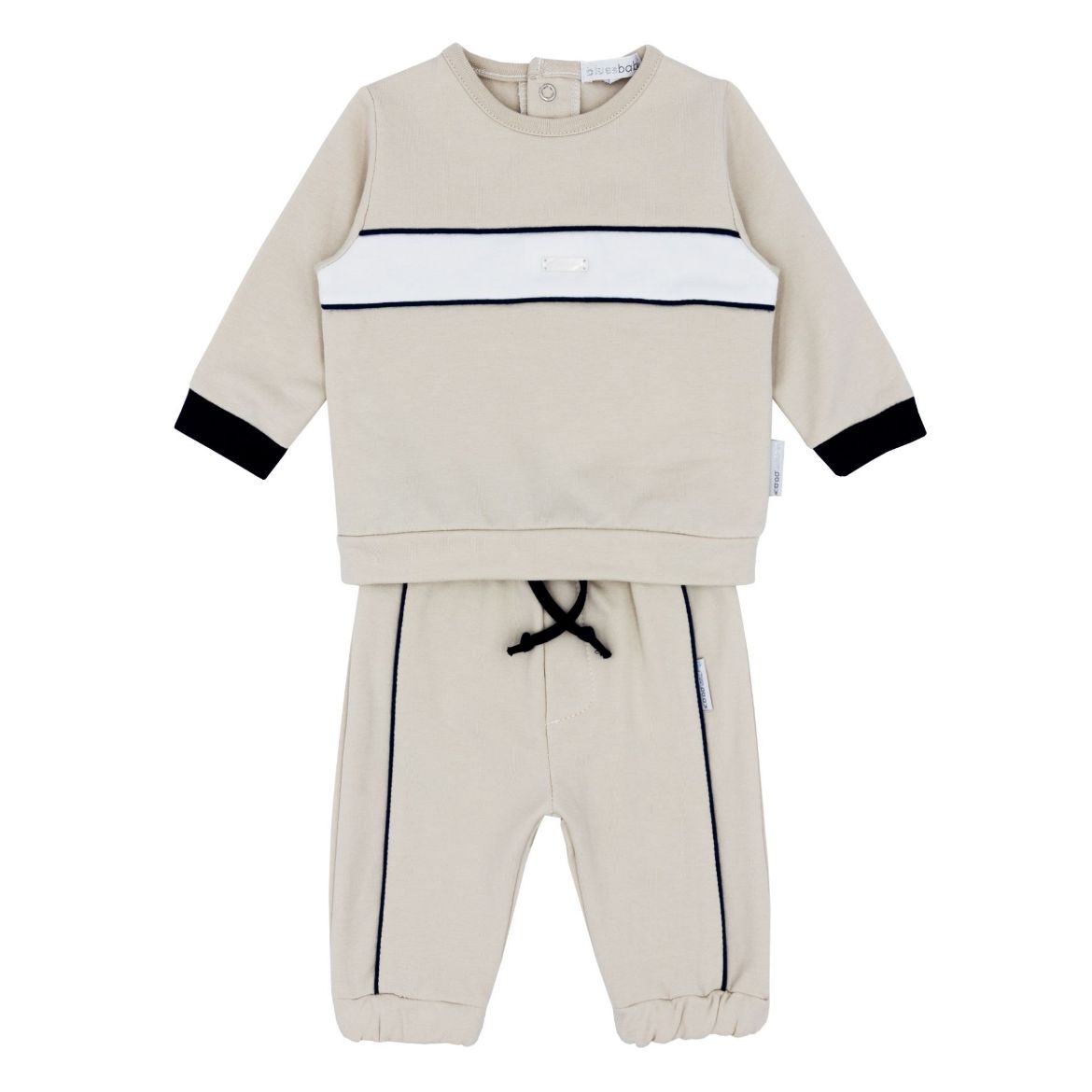 Picture of Blues Baby Boys Beige Tracksuit