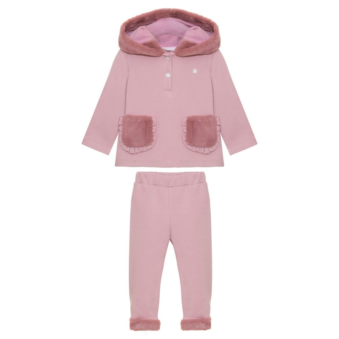 Picture of Patachou Girls Dusty Pink Tracksuit