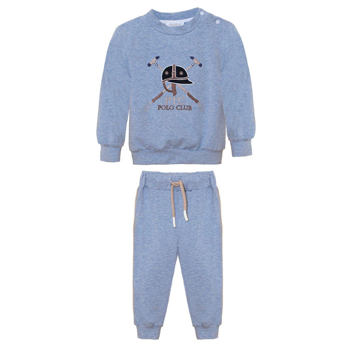 Picture of Patachou Boys Blue Polo Club Tracksuit