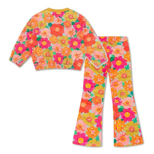 Picture of Oilily Hipper Flower Jumper & Perky Flower Pants Set