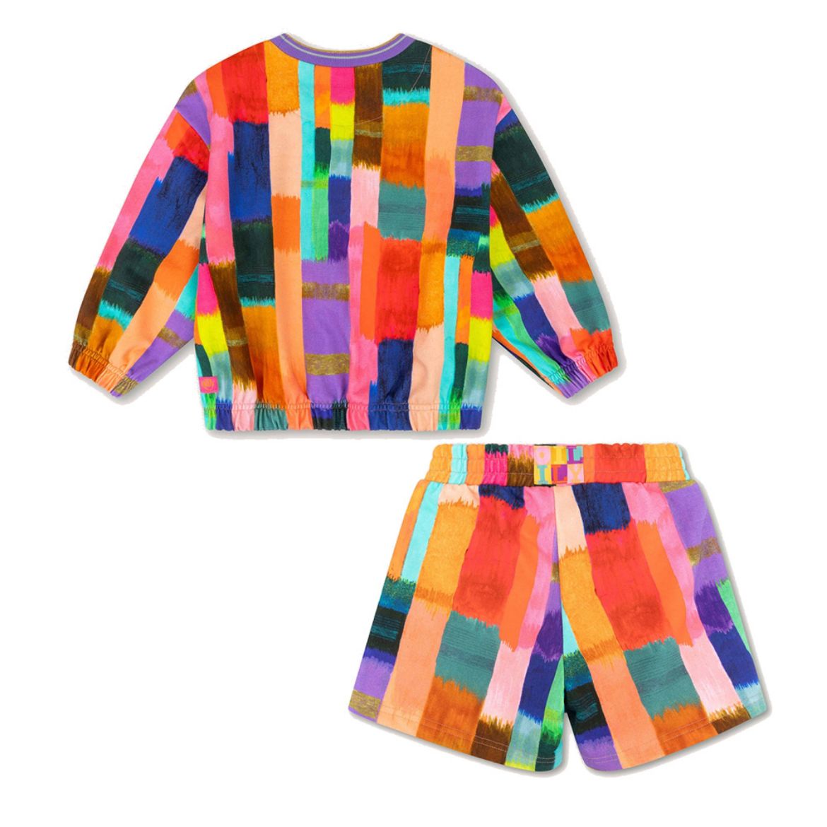 Picture of Oilily Hipper Block Jumper & Palace Short Set