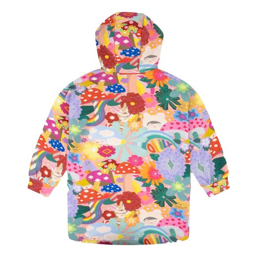 Picture of Oilily Daizy Mushroom Printed Hooded Dress