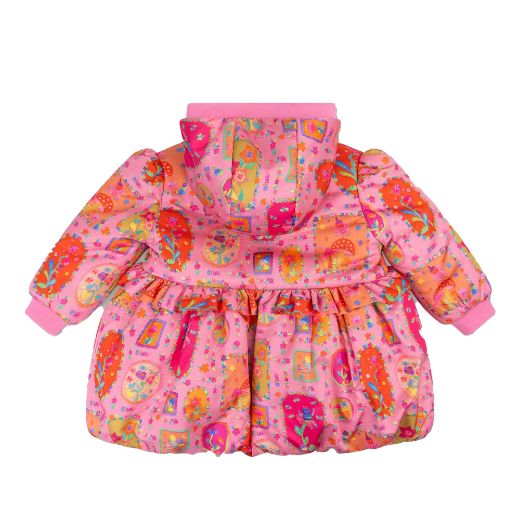 Picture of Oilily Charming Pink Printed Coat