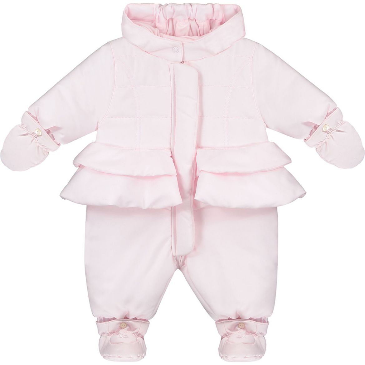 Picture of Emile Et Rose Girls Charis Pink Pramsuit