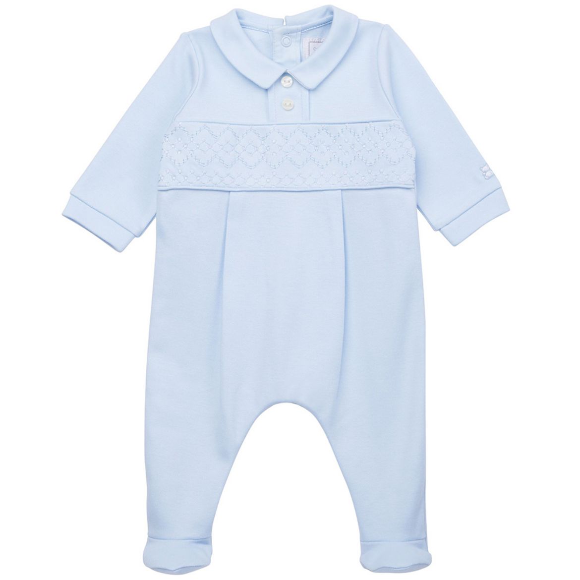 Picture of Emile Et Rose Boys Hugh Blue Baby Grow