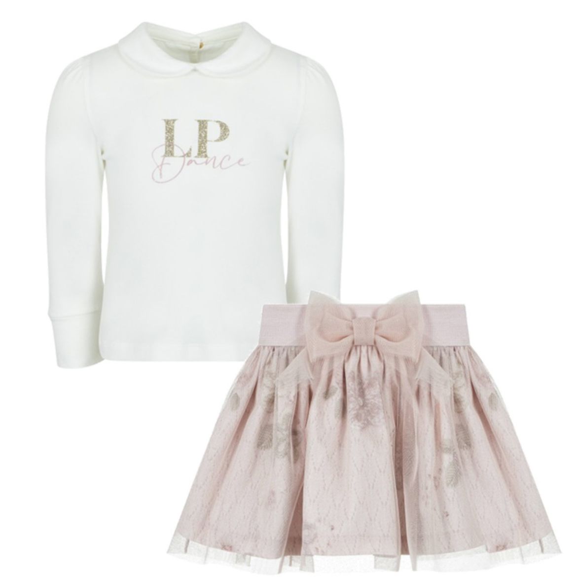 Picture of Lapin House Girls Dance Top & Pink Tulle Skirt