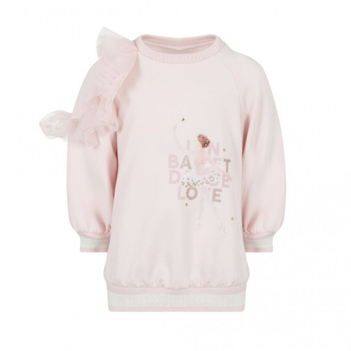 Picture of Lapin House Girls Pink Ballet Jumper Dress