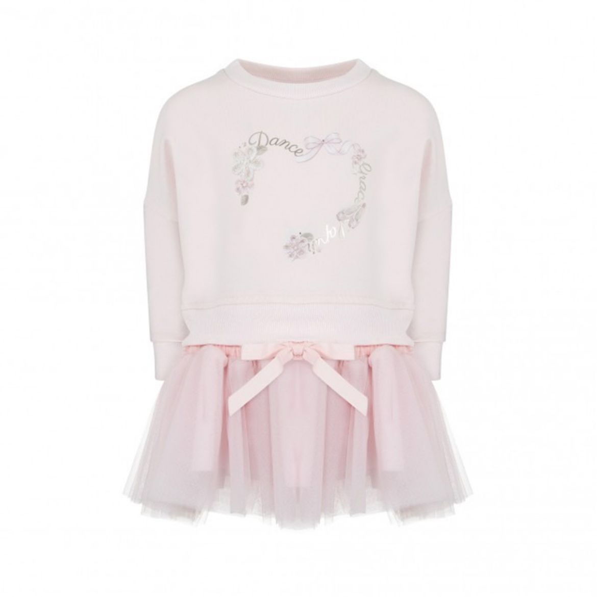 Picture of Lapin House Girls Pink Dance Dress with Tulle