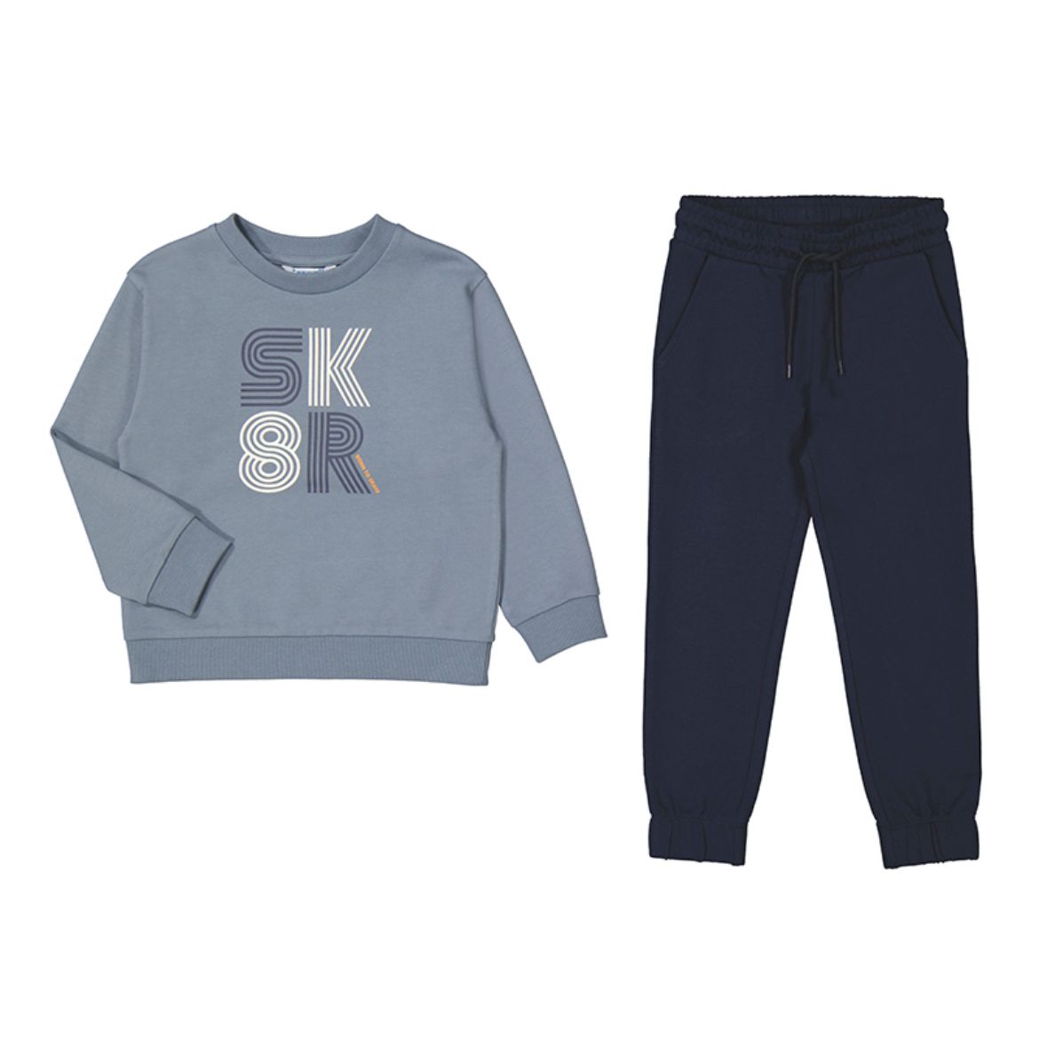 Picture of Mayoral Boys Grey & Navy Tracksuit