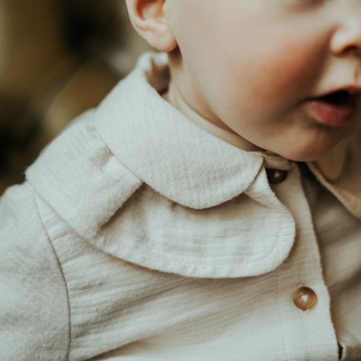 Picture of Donsje Miene Cream Top & Venne Faux Fur Bloomers