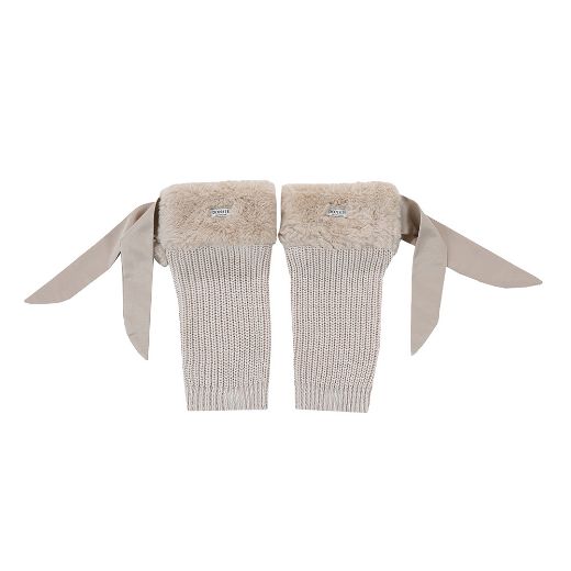 Picture of Donsje Gina Beige Leg Warmers