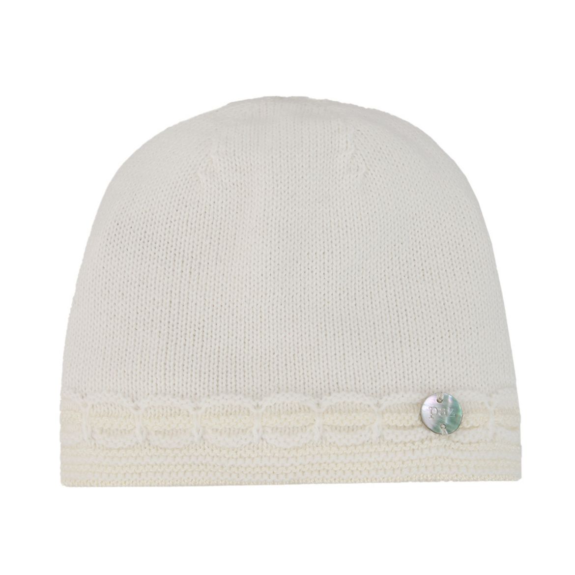 Picture of Paz Rodriguez Cream Knitted Hat