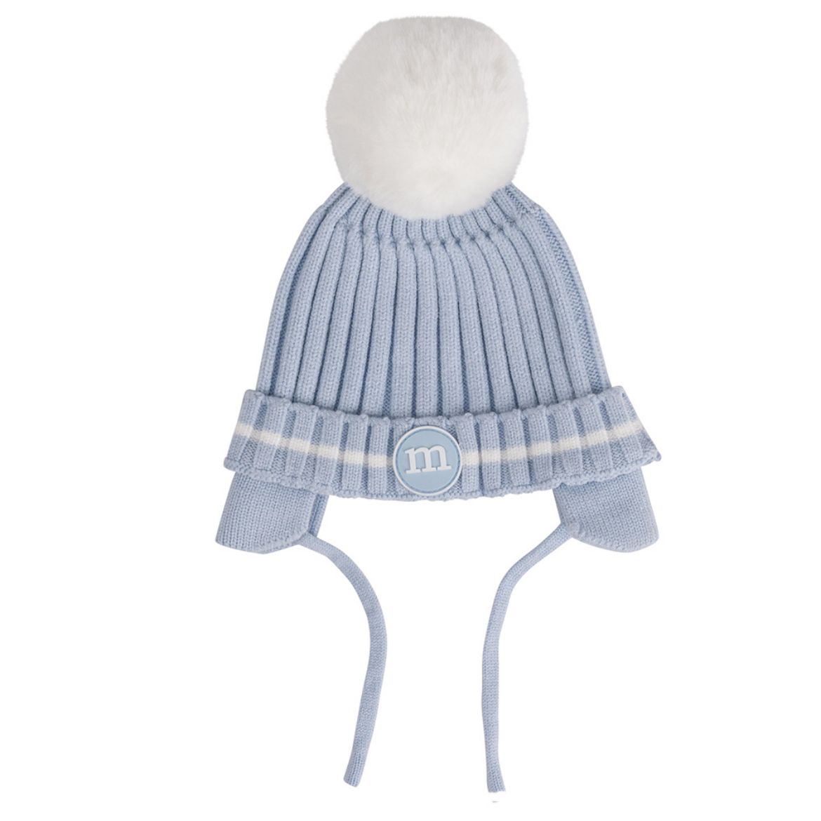 Picture of Mini Mitch & Son Dylan Blue Knitted Hat