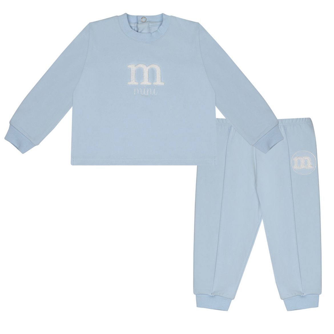 Picture of Mini Mitch & Son David Blue Logo Tracksuit