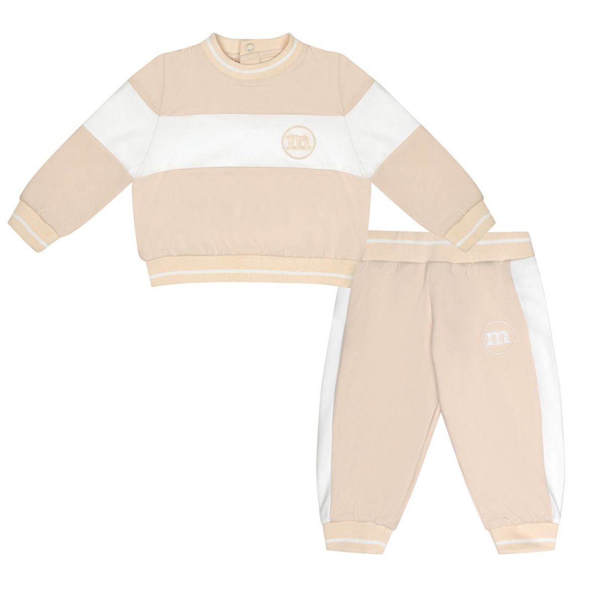 Picture of Mini Mitch & Son Dexter Beige Tracksuit