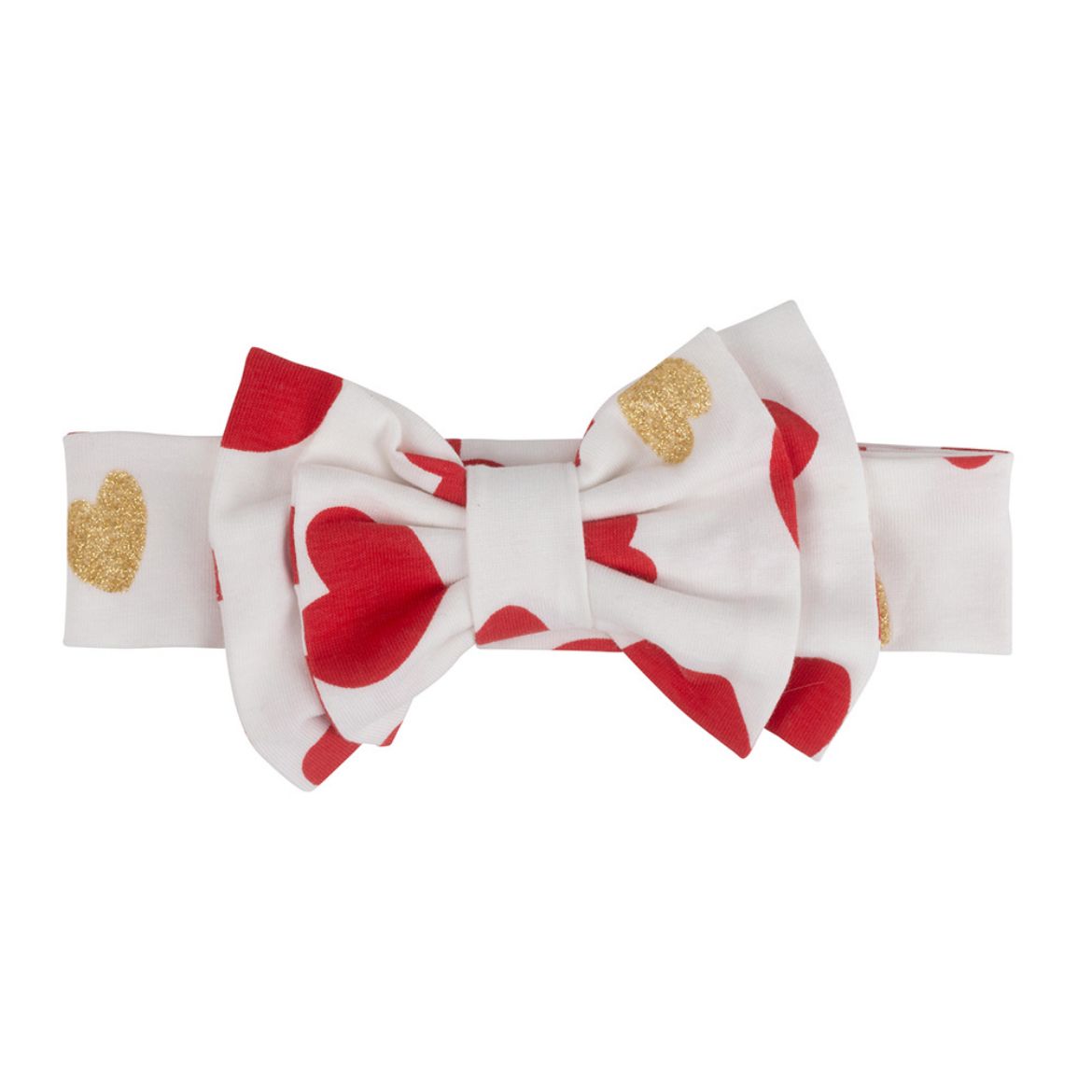 Picture of Little A Girls Hailey Heart Print Headband