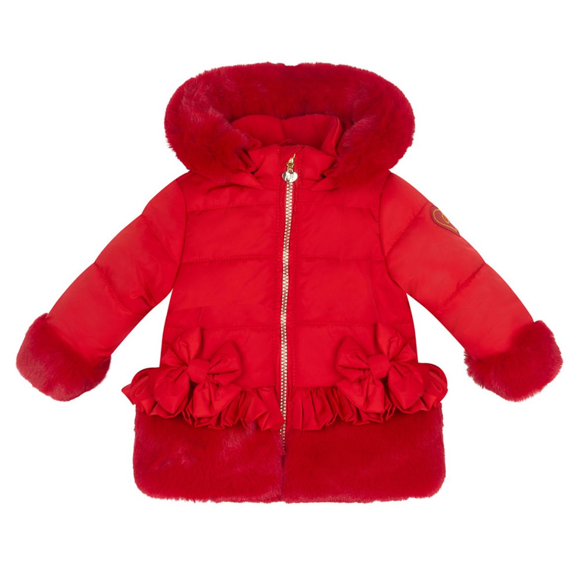 Picture of Little A Girls Honey Red Coat