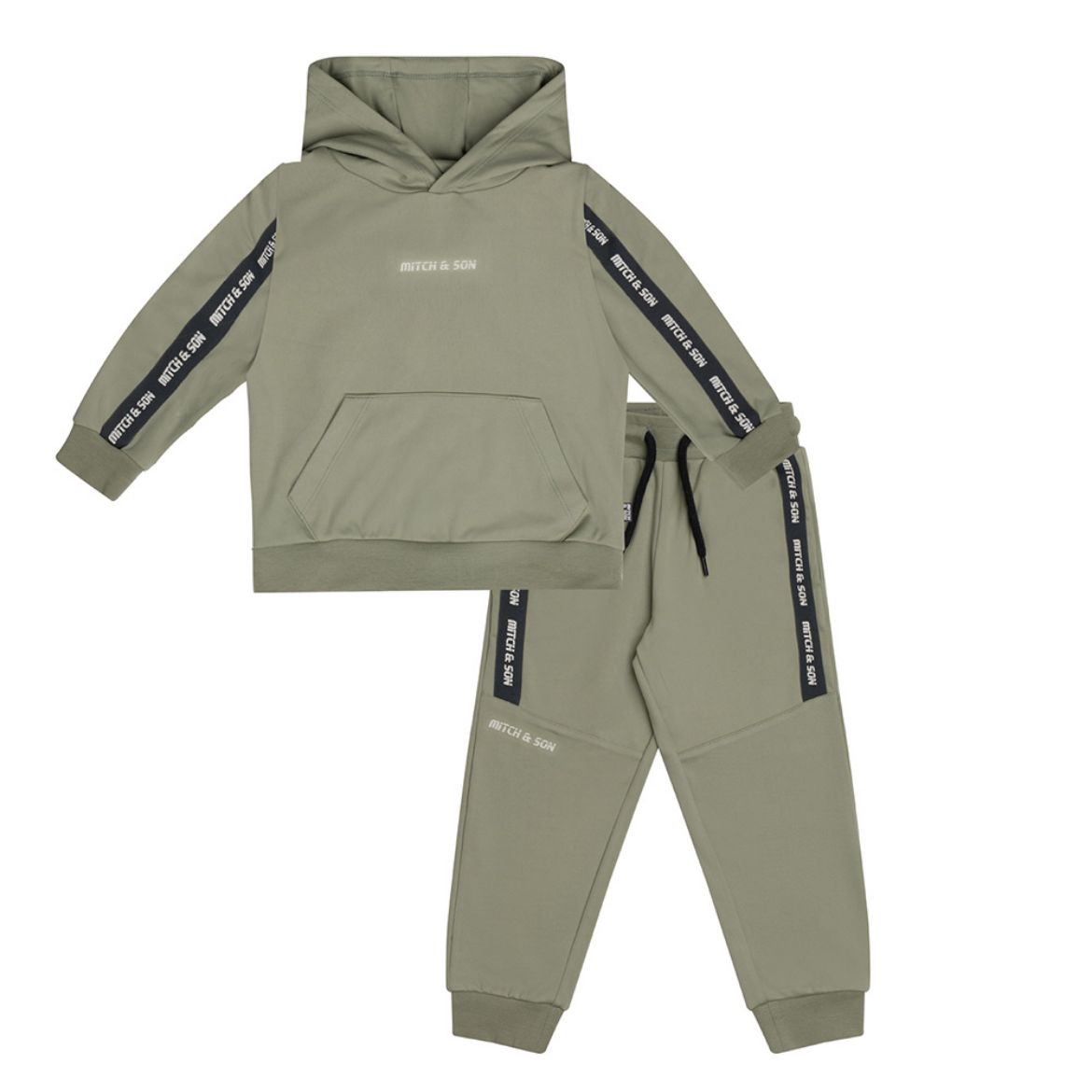 Picture of Mitch & Son Carson Khaki Hooded Tracksuit