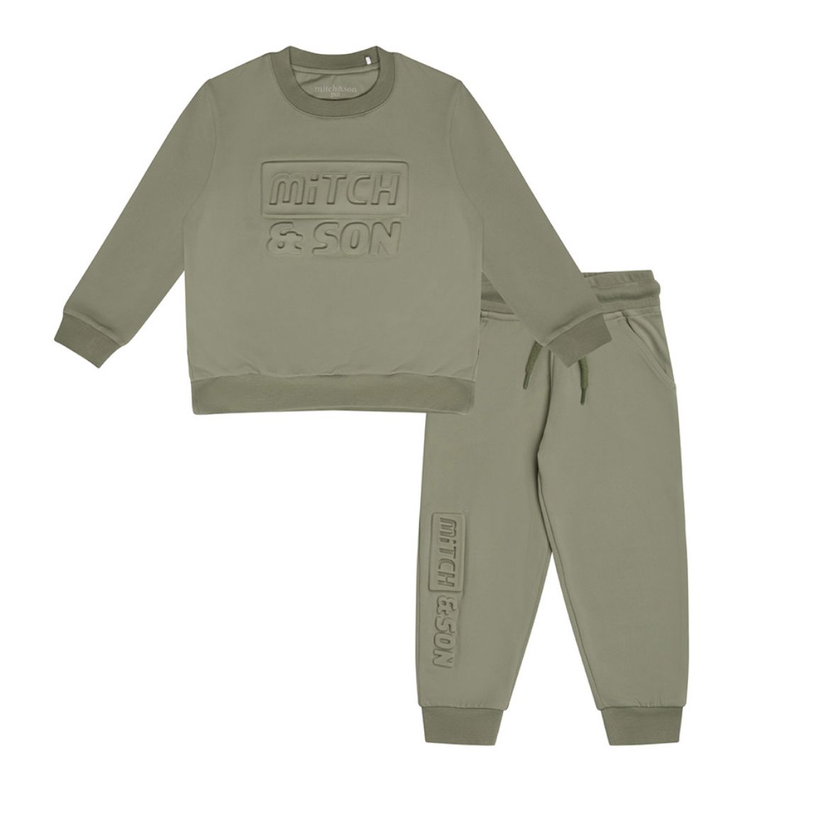 Picture of Mitch & Son Christian Khaki Tracksuit