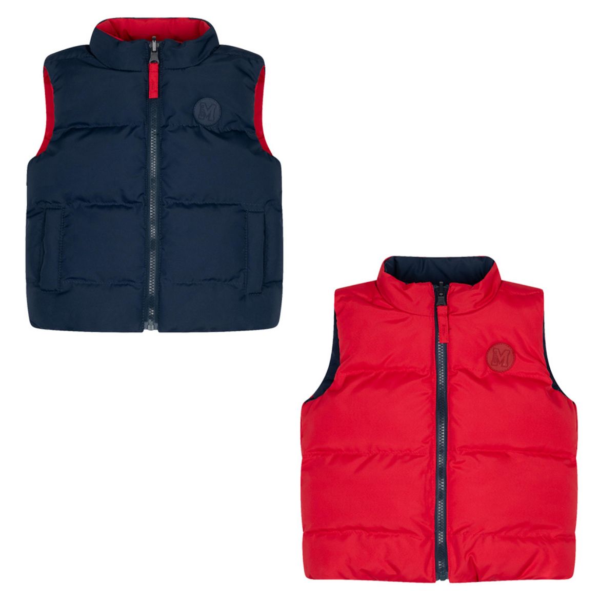 Picture of Mitch & Son Barker Navy Reversible Gilet