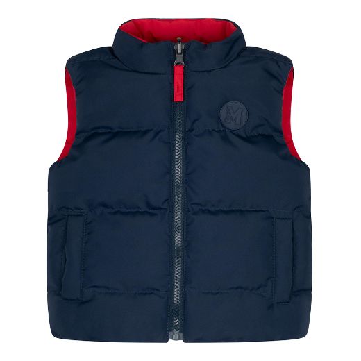 Picture of Mitch & Son Barker Navy Reversible Gilet