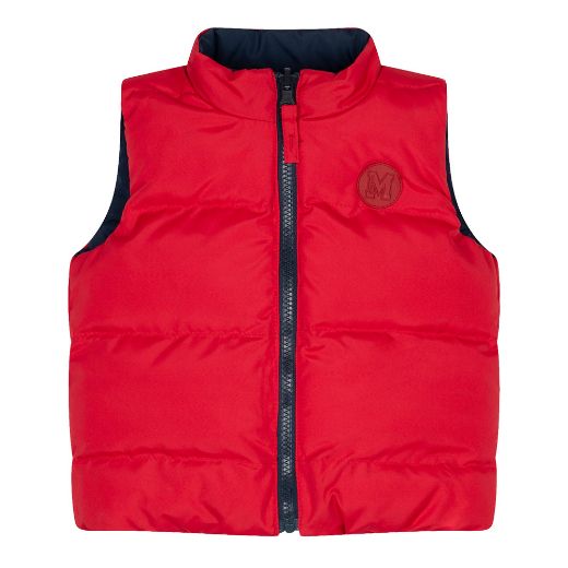 Picture of Mitch & Son Barker Navy Reversible Gilet