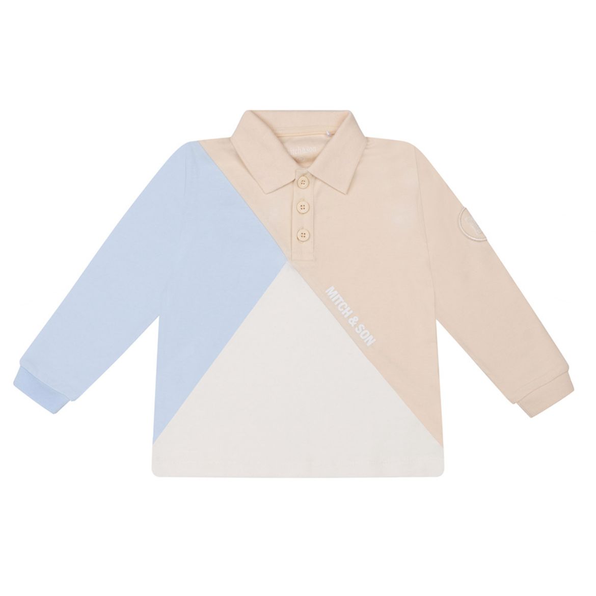 Picture of Mitch & Son Apolo Beige Polo Top