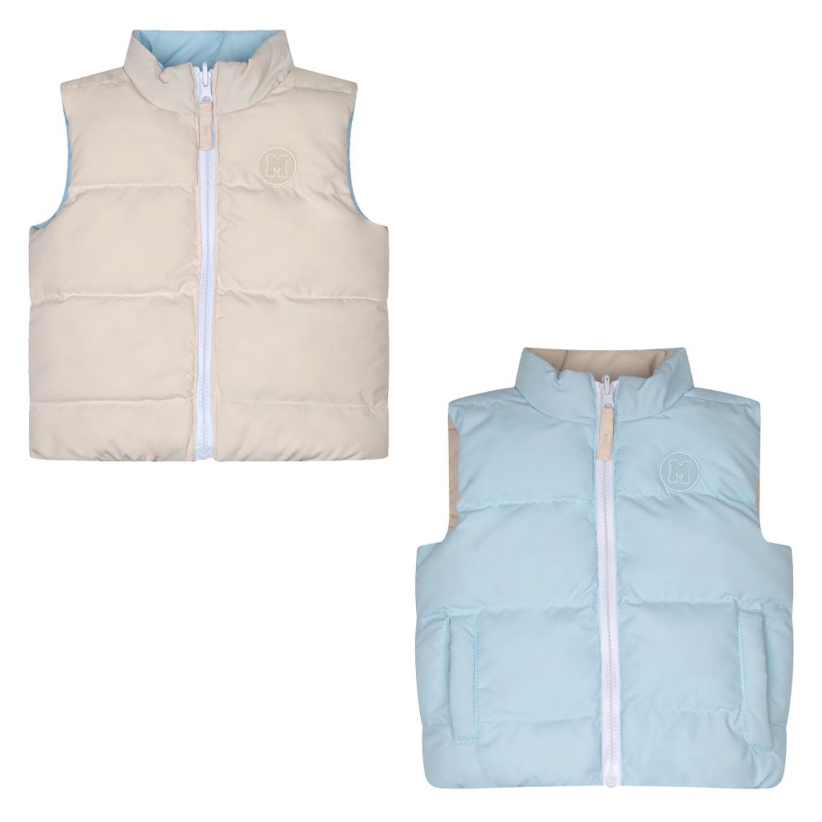 Picture of Mitch & Son Andy Blue Reversible Gilet