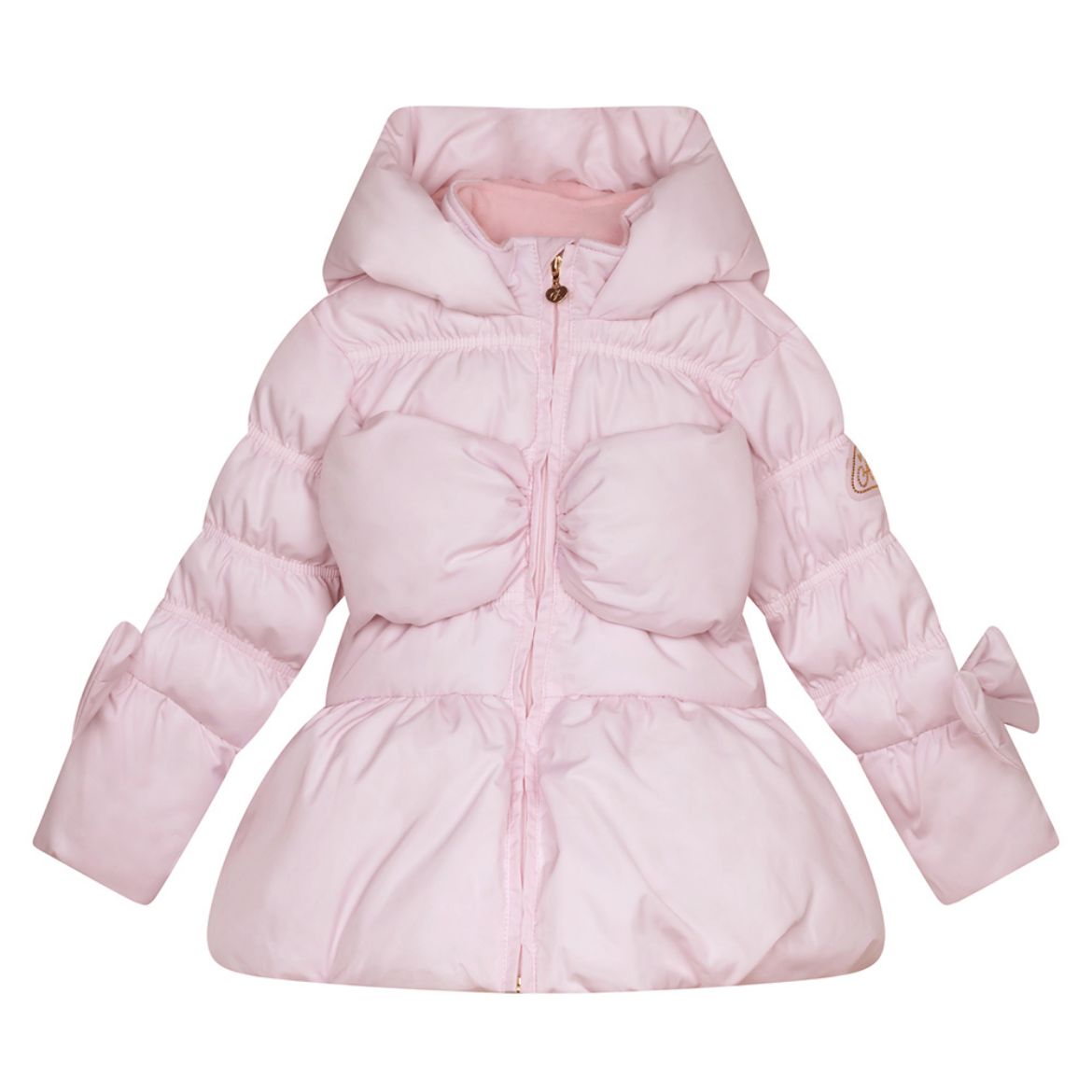 Picture of A Dee Girls Rihanon Pink Bow Coat