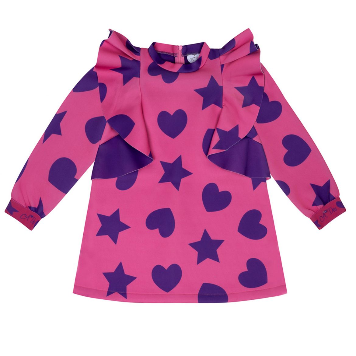 Picture of A Dee Girls Treasure Hearts & Stars Dress