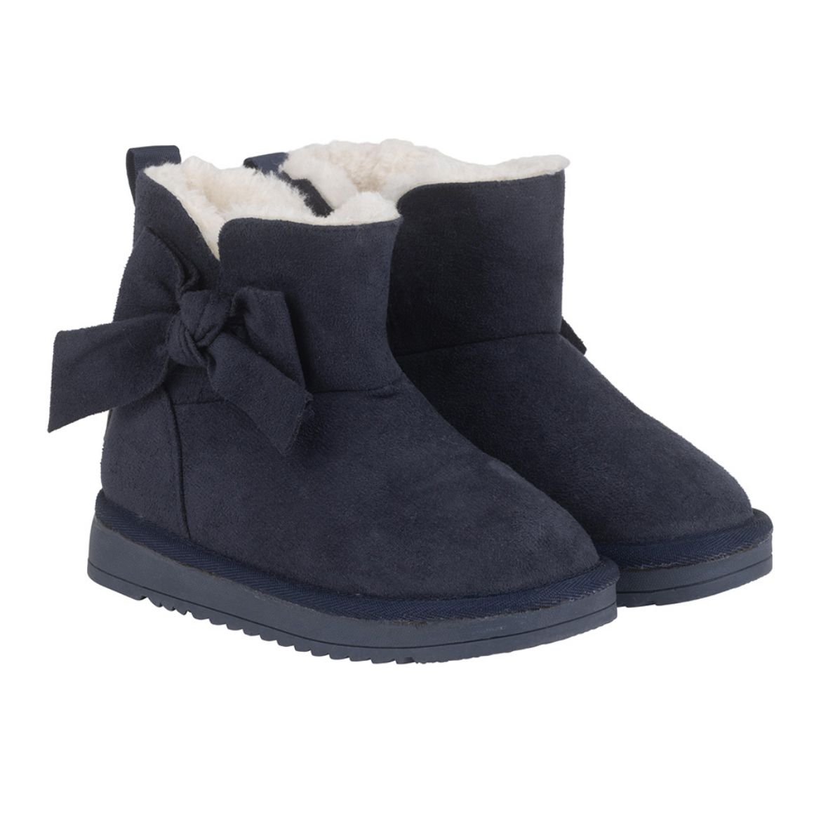 Picture of A Dee Girls Bowtiful Navy Ugg Boot