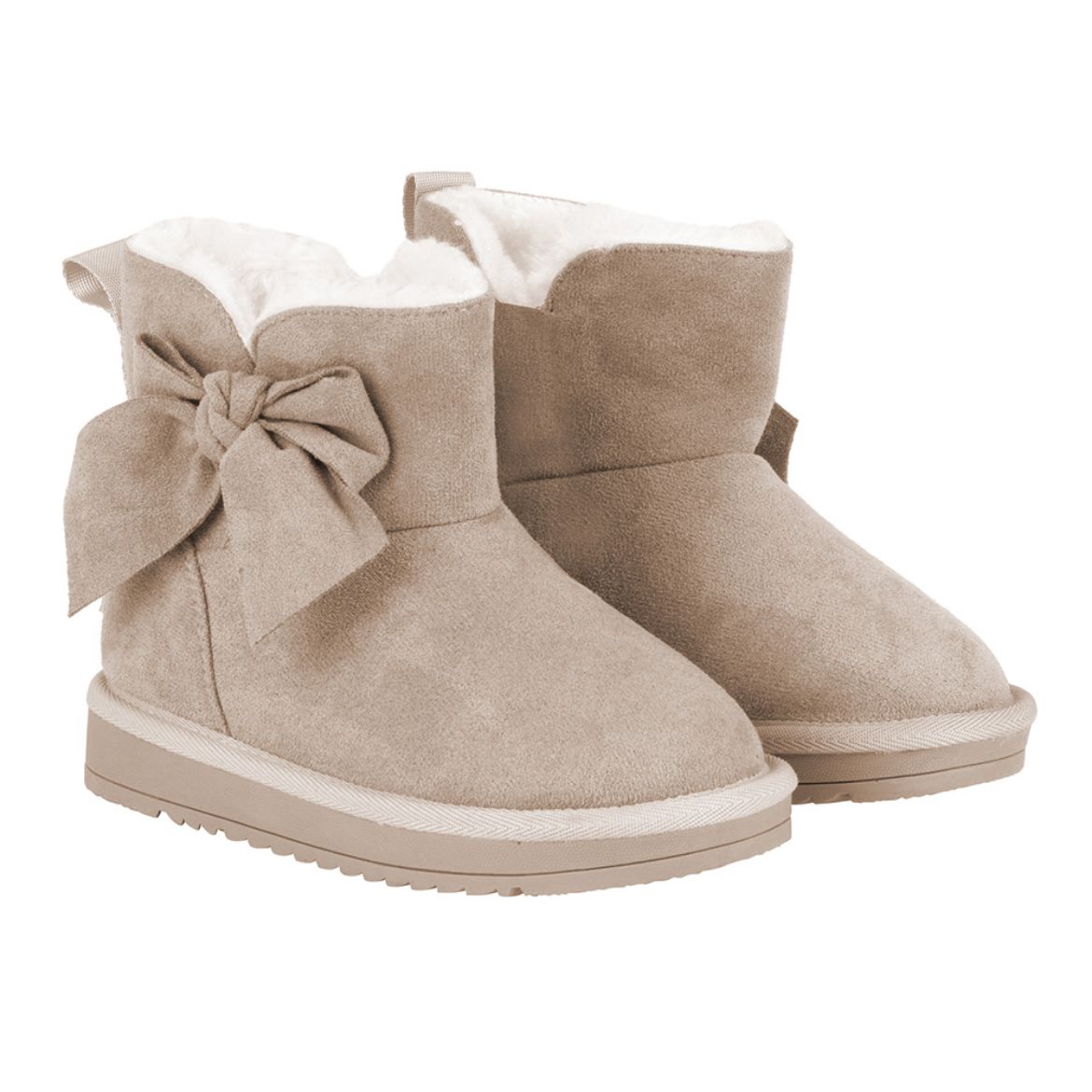 Picture of A Dee Girls Bowtiful Beige Ugg Boot