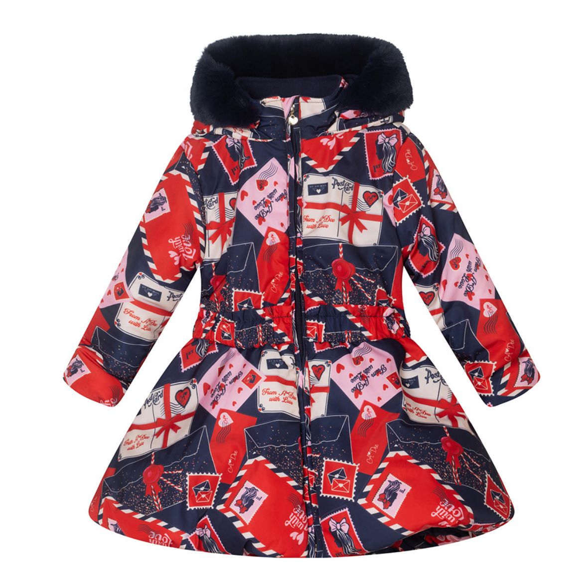 Picture of A Dee Girls Riley Printed Coat