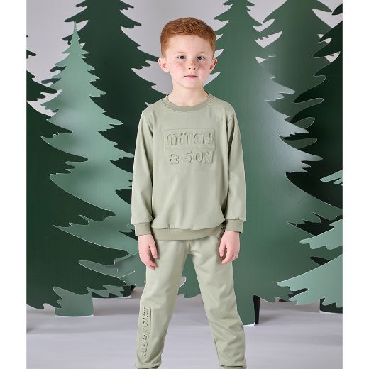 Picture of Mitch & Son Christian Khaki Tracksuit